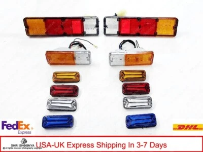 For Suzuki Samurai Sierra SJ413 SJ410 LED Tail Lights,Indicators,Front Bumper - Image 1 of 4