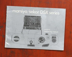 LIBRO DE INSTRUCCIONES DE LA SERIE MAMIYA DSX/148591 - Imagen 1 de 1