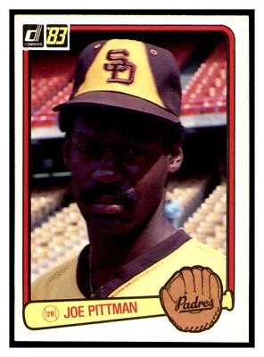 1983 Donruss Joe Pittman #247 San Diego Padres (a) - Image 1 of 2
