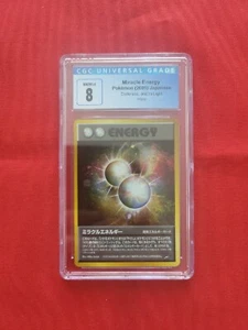 Pokemon: Miracle Energy Neo Destiny Holo Energy Japanese 2001 - Vintage CGC 8 - Picture 1 of 19