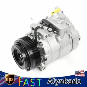 AC A/C Compressor With Clutch For BMW 325i 325xi 330i 330xi 2001-2005 CO 105116C - Picture 1 of 23