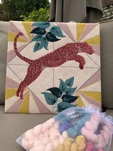 Appletons Leopard Tapestry Kit Designed by Thread & Mercury Animal Kingdom - Picture 1 of 6