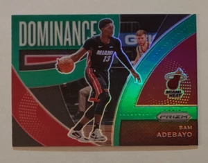 Bam Adebayo (Heat) 2021-22 Panini Prizm basketball Dominance Prizms GREEN - Picture 1 of 1