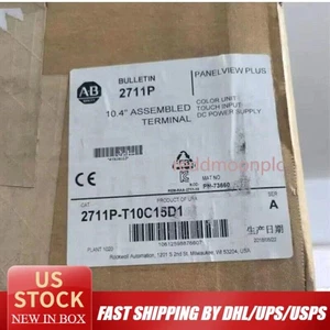 2711P-T10C15D1 AB REV. Terminale E PanelView Plus 1000 Touch NUOVO US Free Tax - Foto 1 di 4