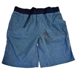prAna pantaloncino taglia L uomo verde respiro escursionismo elasticizzato vita 10" cucitura interna - Foto 1 di 6