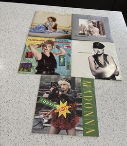 Madonna 7 Inch Vinyl Singles Job Lot - Picture 1 of 2