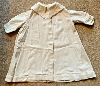 Abrigo de pana blanco para niños casero de los años 1920 - REDUCIDO!! Foto 1 de 4