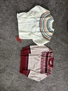 Gimbels Vintage Girls Sweaters 14 - Picture 1 of 11