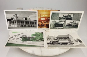 5x Postcard Ste Genevieve Missouri MO Jean Baptist Valle Cafe First Brick House - Foto 1 di 13