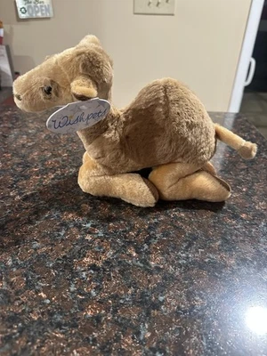 Wishpets #53118 Camel 10" Laying Down Plush Realistic Stuffed Animal Toy 2013 - Image 1 of 2