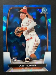 Casey Schmitt 2023 Bowman Chrome Sapphire Rookie Card #38 - Picture 1 of 2