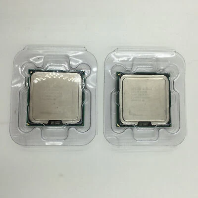 A pair Intel Xeon X5460 Quad-Core 3.16 GHz SLANP LGA 771 CPU processor - Image 1 of 3