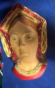 Bossons Congleton England chalkware Catherine of Aragon - Picture 1 of 10