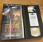 Confessions Of A Serial Killer Screening Copy VHS Tape Used  Horror New Horizons