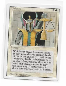 Magic the Gathering ~ MTG ~ 1x Balance ~ MP ~ REVIDIERT - Bild 1 von 2