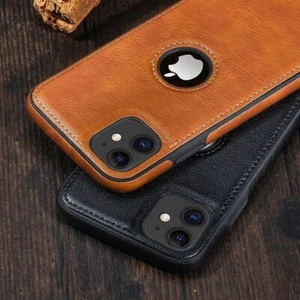 Shockproof Slim Leather Case For Apple iPhone 15 Plus 14 13 12 Pro Max 11 Pro - Picture 1 of 27