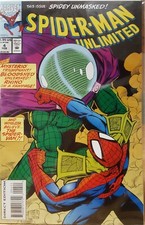 Marvel Comics Spider-man Unlimited #4 Spidey Unmasked Feb 1993 NM-MINT