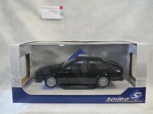 Alfa Romeo GTV 6 Schwarz Black metallic black 1:18 Solido Alfetta neu new rar - Bild 1 von 3