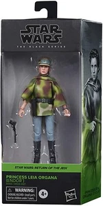 Star Wars Return Jedi Black Series Leia Organa Endor Action Figure 14cm - Imagen 1 de 2