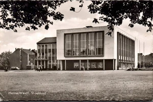 AK Herne Westf., Stadtbad, gel. 1962 (Nr. 2794) - Bild 1 von 2