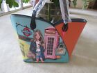 Nikky By Nicole Lee Large Tote Miss Your Call Print New With Tag