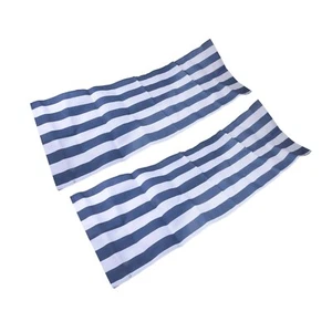 Ricambio tessuto sdraio spiaggia adattabile per sedie diverse 120x44 cm - Picture 1 of 32