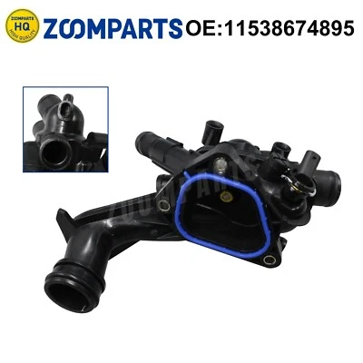 Engine Coolant Thermostat For Mini Cooper /Cooper Paceman TM46105 11538674895 Foto 1 de 4