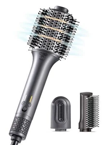 TYMO Cepillo Secador de Pelo Cepillos Secador de Pelo en Uno, Cepillo de Aire Caliente con 3 Barriles... - Imagen 1 de 7