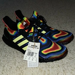 adidas Ultra Boost Heat Map GZ2922 Men Running Black Multicolor Sneakers UK 11.5 - Picture 1 of 11