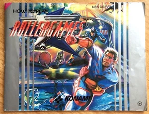 ROLLERGAMES - NOTICE SEULE 100% ORIGINALE NINTENDO NES PAL B FRA - Booklet - Foto 1 di 3