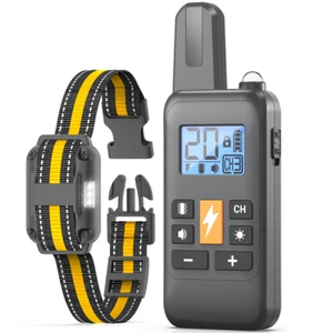 3300 FT Dog Training Collar Rechargeable Remote Shock Pet Waterproof Trainer USA - Picture 1 of 12