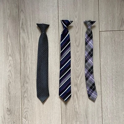 Lote de tres corbatas niño estampado mixto multicolor Foto 1 de 3