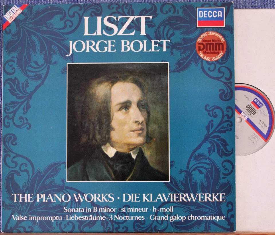 Bolet. Liszt (Sonata b-min; etc). Decca 6.42938 dig. NM - Image 1 of 1