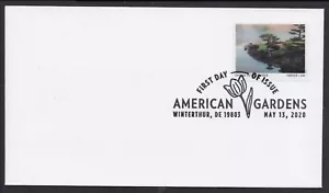 US 5465 American Gardens Chicago Botanic Garden BWP FDC 2020 - Picture 1 of 1