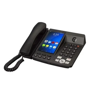 Wireless Home Business 4G SIM Card Android 5.5" Screen FM MP3 Video Office Phone - Afbeelding 1 van 4