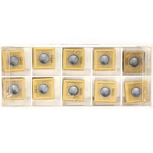 9 insertos de torneado de carburo recubiertos de torno CNC grado CP250 SECO SNMG 120408-MR4 - Imagen 1 de 14