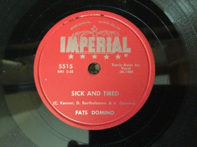 Fats Domino 45 You Win Again bw Ida Jane Imperial VG++