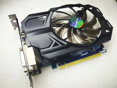 GIGABYTE NVIDIA GeForce GTX750Ti 2GB 640SP GDDR5 Graphics Video Card DVI HDMI - Image 1 of 4