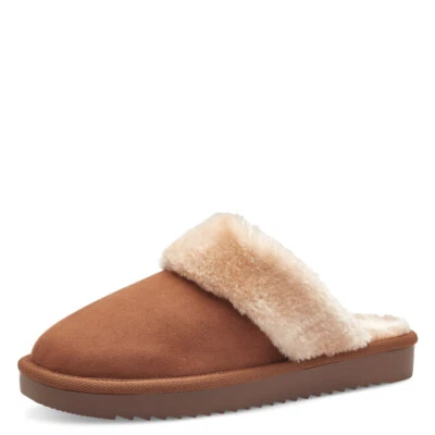 Marco Tozzi Damen Pantoffel Hausschuhe Clogs Schuhe braun 27600 - Bild 1 von 4