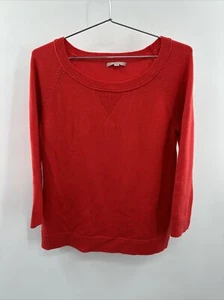 GAP Womens Size L Crew Neck Knit Pullover Sweater Wool Cotton Nylon - Picture 1 of 7