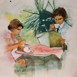 Gary McLaughlin Original oil painting -  Harlequin Romance cover artist - Bild 1 von 2