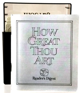 How Great Thou Art Reader’s Digest 3 Cassette Set w/ Case & Booklet - Picture 1 of 3