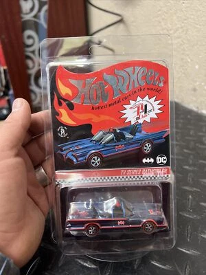 2021 HOT WHEELS RLC TV SERIES BATMOBILE Limited Edition Red Line Club - Image 1 of 2