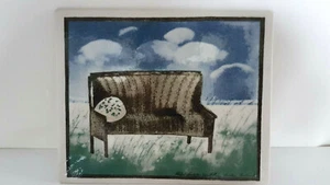 70er Arabia Wandkachel Bild Kachel Liukko-Sundström Finland vintage - Bild 1 von 4