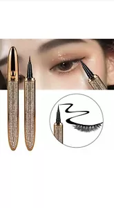2 in 1 Lashes Eyeliner Glue Pen Liquid Eyelashes Magnet-free Wholesale Lash Glue - Picture 1 of 2
