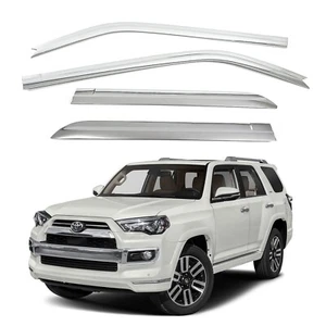AUTOCLOVER Tape-On Rain Guards Window Visors 4 Pcs Set for Toyota 4Runner 201... - Foto 1 di 7