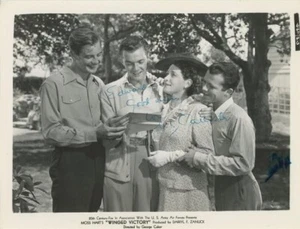 Lon McCallister- Signed Vintage Photograph from "Winged Victory" - Picture 1 of 1