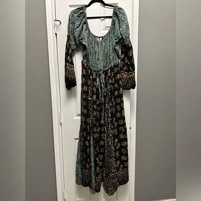 LotusTraders крестьянин макси с плеча платье 3 X - Изображение 1 из 4