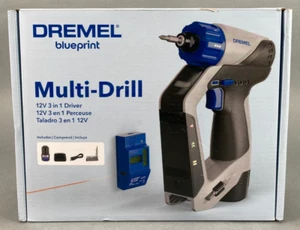 Dremel Blueprint DD12V-S1: Multi-Drill/Driver w/ Stud Finder & Laser Level (NEW) - Picture 1 of 7