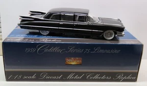 PRECISION MINIATURES 1:18 SCALE 1959 CADILLAC SERIES 75 LIMOUSINE - Picture 1 of 7